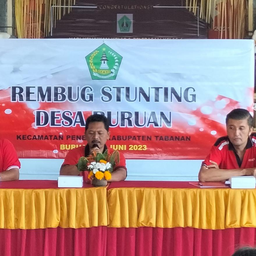 Rembug Stunting Desa Buruan